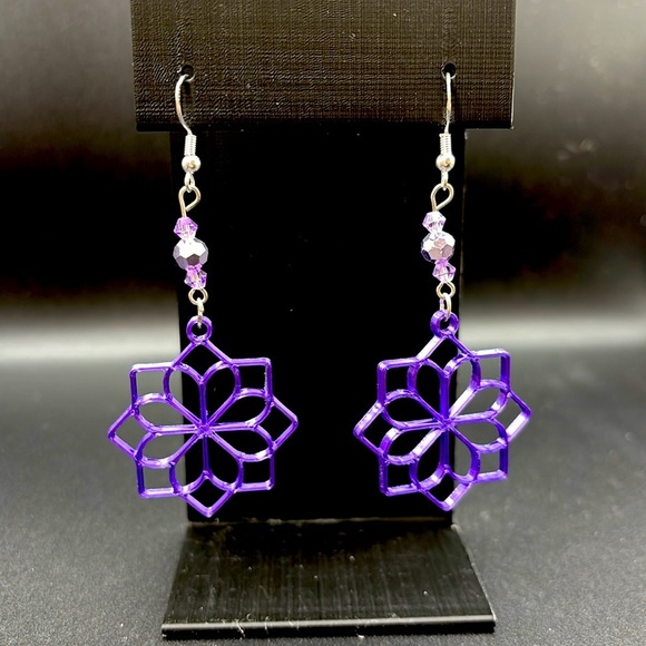 Geometric Earrings - Picture 3 of 6